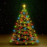 vidaXL Instalație brad de Crăciun cu 150 LED-uri colorate 150 cm vidaXL Instalație brad de Crăciun cu 150 LED-uri colorate 150 cm