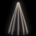 vidaXL Instalație brad de Crăciun cu 250 LED-uri, alb rece, 250 cm vidaXL Instalație brad de Crăciun cu 250 LED-uri, alb rece, 250 cm