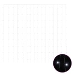 vidaXL Instalație lumini tip perdea 300 LED alb rece 3x3 m 8 funcții vidaXL Instalație lumini tip perdea 300 LED alb rece 3x3 m 8 funcții