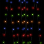vidaXL Instalație solară de lumini, 2 buc.x200 LED multicolor int/ext vidaXL Instalație solară de lumini, 2 buc.x200 LED multicolor int/ext