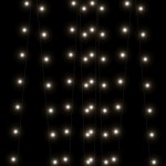 vidaXL Instalație solară lumini 5x200 LED alb rece interior/exterior