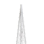vidaXL Con de lumină cu LED decorativ, albastru, 90 cm, acril vidaXL Con de lumină cu LED decorativ, albastru, 90 cm, acril
