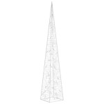 vidaXL Con de lumină cu LED decorativ, alb rece, 120 cm, acril vidaXL Con de lumină cu LED decorativ, alb rece, 120 cm, acril