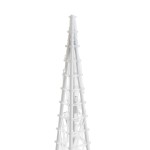vidaXL Con de lumină cu LED decorativ, alb rece, 120 cm, acril vidaXL Con de lumină cu LED decorativ, alb rece, 120 cm, acril
