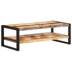 vidaXL Măsuță de cafea, 120x60x40 cm, lemn masiv reciclat vidaXL Măsuță de cafea, 120x60x40 cm, lemn masiv reciclat