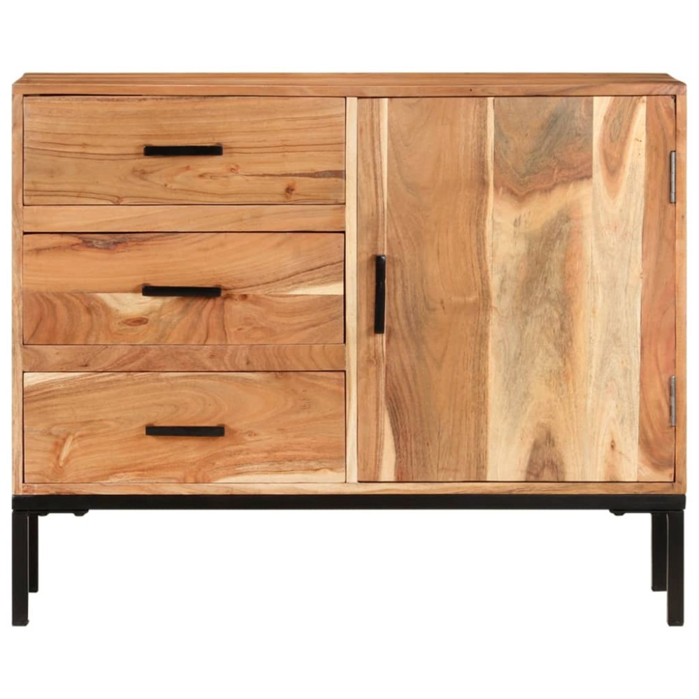 vidaXL Servantă, 88x30x73 cm, lemn masiv de acacia
