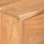 vidaXL Servantă, 88x30x73 cm, lemn masiv de acacia