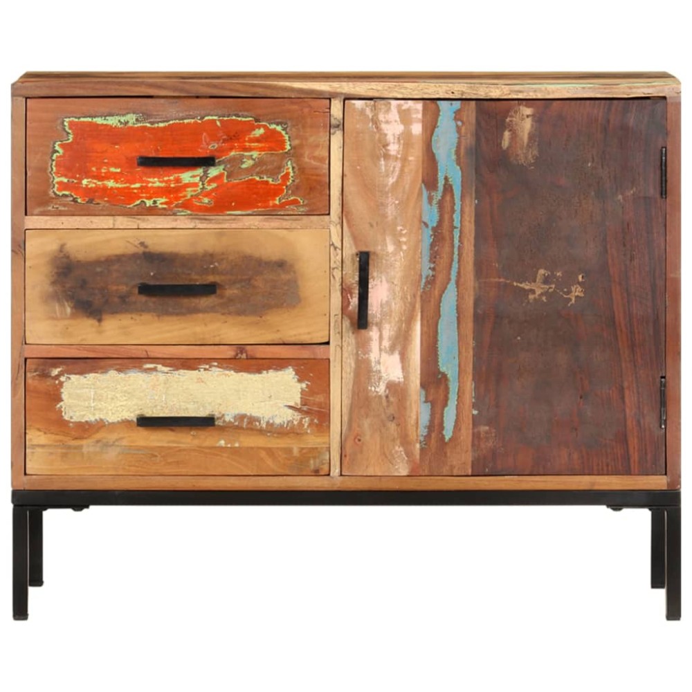 vidaXL Servantă, 88x30x73 cm, lemn masiv reciclat