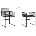 vidaXL Set mobilier de grădină, 9 piese, poliratan vidaXL Set mobilier de grădină, 9 piese, poliratan