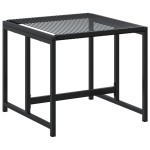 vidaXL Set mobilier de grădină, 11 piese, negru, poliratan vidaXL Set mobilier de grădină, 11 piese, negru, poliratan