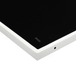 vidaXL Set mobilier de grădină, 17 piese, cu perne, alb, textilenă