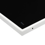 vidaXL Set mobilier de grădină, 17 piese, cu perne, alb, textilenă