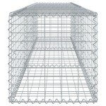 vidaXL Coș gabion cu capac, 300x50x50 cm, fier galvanizat vidaXL Coș gabion cu capac, 300x50x50 cm, fier galvanizat