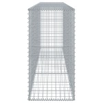 vidaXL Coș gabion cu capac, 300x50x100 cm, fier galvanizat