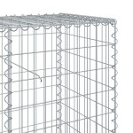 vidaXL Coș gabion cu capac, 900x50x100 cm, fier galvanizat vidaXL Coș gabion cu capac, 900x50x100 cm, fier galvanizat