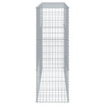 vidaXL Coș gabion cu capac, 200x50x150 cm, fier galvanizat vidaXL Coș gabion cu capac, 200x50x150 cm, fier galvanizat