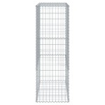 vidaXL Coș gabion cu capac, 300x50x150 cm, fier galvanizat