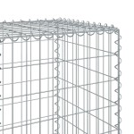 vidaXL Coș gabion cu capac, 700x50x150 cm, fier galvanizat vidaXL Coș gabion cu capac, 700x50x150 cm, fier galvanizat
