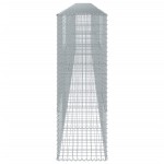 vidaXL Coș gabion cu capac, 900x50x150 cm, fier galvanizat vidaXL Coș gabion cu capac, 900x50x150 cm, fier galvanizat
