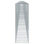 vidaXL Coș gabion cu capac, 1200x50x150 cm, fier galvanizat vidaXL Coș gabion cu capac, 1200x50x150 cm, fier galvanizat