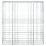 vidaXL Coș gabion cu capac, 200x50x200 cm, fier galvanizat vidaXL Coș gabion cu capac, 200x50x200 cm, fier galvanizat