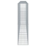 vidaXL Coș gabion cu capac, 500x50x200 cm, fier galvanizat vidaXL Coș gabion cu capac, 500x50x200 cm, fier galvanizat