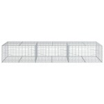 vidaXL Coș gabion cu capac, 300x100x50 cm, fier galvanizat vidaXL Coș gabion cu capac, 300x100x50 cm, fier galvanizat