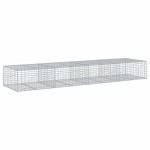 vidaXL Coș gabion cu capac, 400x100x50 cm, fier galvanizat vidaXL Coș gabion cu capac, 400x100x50 cm, fier galvanizat