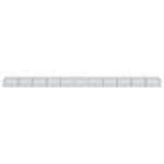 vidaXL Coș gabion cu capac, 1100x100x50 cm, fier galvanizat vidaXL Coș gabion cu capac, 1100x100x50 cm, fier galvanizat