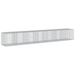 vidaXL Coș gabion cu capac, 700x100x100 cm, fier galvanizat vidaXL Coș gabion cu capac, 700x100x100 cm, fier galvanizat