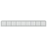 vidaXL Coș gabion cu capac, 900x100x100 cm, fier galvanizat vidaXL Coș gabion cu capac, 900x100x100 cm, fier galvanizat