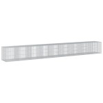 vidaXL Coș gabion cu capac, 900x100x100 cm, fier galvanizat vidaXL Coș gabion cu capac, 900x100x100 cm, fier galvanizat