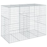 vidaXL Coș gabion cu capac, 200x100x150 cm, fier galvanizat vidaXL Coș gabion cu capac, 200x100x150 cm, fier galvanizat