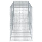 vidaXL Coș gabion cu capac, 300x100x150 cm, fier galvanizat