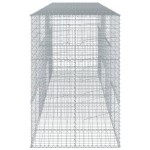 vidaXL Coș gabion cu capac, 400x100x150 cm, fier galvanizat vidaXL Coș gabion cu capac, 400x100x150 cm, fier galvanizat