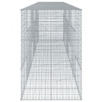 vidaXL Coș gabion cu capac, 600x100x150 cm, fier galvanizat vidaXL Coș gabion cu capac, 600x100x150 cm, fier galvanizat