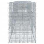 vidaXL Coș gabion cu capac, 900x100x150 cm, fier galvanizat vidaXL Coș gabion cu capac, 900x100x150 cm, fier galvanizat