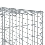 vidaXL Coș gabion cu capac, 1200x100x150 cm, fier galvanizat vidaXL Coș gabion cu capac, 1200x100x150 cm, fier galvanizat