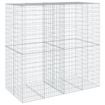vidaXL Coș gabion cu capac, 200x100x200 cm, fier galvanizat vidaXL Coș gabion cu capac, 200x100x200 cm, fier galvanizat