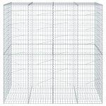 vidaXL Coș gabion cu capac, 200x100x200 cm, fier galvanizat vidaXL Coș gabion cu capac, 200x100x200 cm, fier galvanizat
