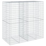 vidaXL Coș gabion cu capac, 200x100x200 cm, fier galvanizat vidaXL Coș gabion cu capac, 200x100x200 cm, fier galvanizat