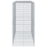 vidaXL Coș gabion cu capac, 250x100x200 cm, fier galvanizat vidaXL Coș gabion cu capac, 250x100x200 cm, fier galvanizat