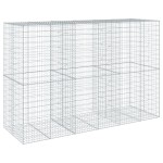 vidaXL Coș gabion cu capac, 300x100x200 cm, fier galvanizat vidaXL Coș gabion cu capac, 300x100x200 cm, fier galvanizat