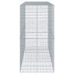 vidaXL Coș gabion cu capac, 300x100x200 cm, fier galvanizat vidaXL Coș gabion cu capac, 300x100x200 cm, fier galvanizat