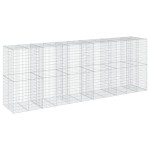 vidaXL Coș gabion cu capac, 550x100x200 cm, fier galvanizat vidaXL Coș gabion cu capac, 550x100x200 cm, fier galvanizat