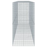 vidaXL Coș gabion cu capac, 550x100x200 cm, fier galvanizat vidaXL Coș gabion cu capac, 550x100x200 cm, fier galvanizat