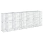 vidaXL Coș gabion cu capac, 550x100x200 cm, fier galvanizat vidaXL Coș gabion cu capac, 550x100x200 cm, fier galvanizat
