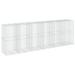 vidaXL Coș gabion cu capac, 600x100x200 cm, fier galvanizat vidaXL Coș gabion cu capac, 600x100x200 cm, fier galvanizat