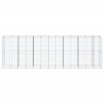 vidaXL Coș gabion cu capac, 650x100x200 cm, fier galvanizat vidaXL Coș gabion cu capac, 650x100x200 cm, fier galvanizat