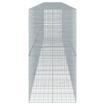 vidaXL Coș gabion cu capac, 900x100x200 cm, fier galvanizat vidaXL Coș gabion cu capac, 900x100x200 cm, fier galvanizat